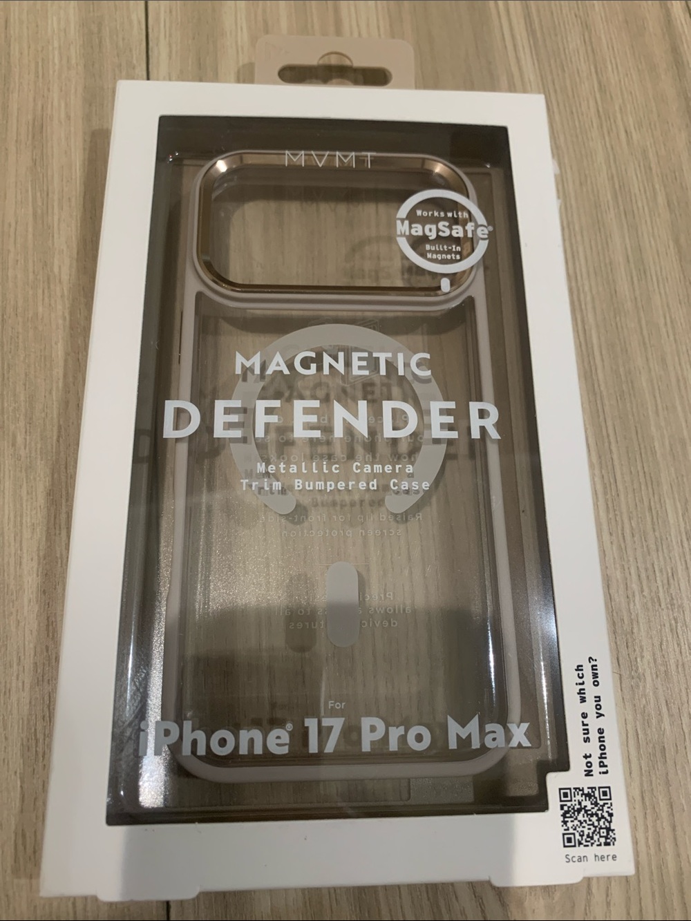 MVMT magnetic defender iPhone pro max 17 case
